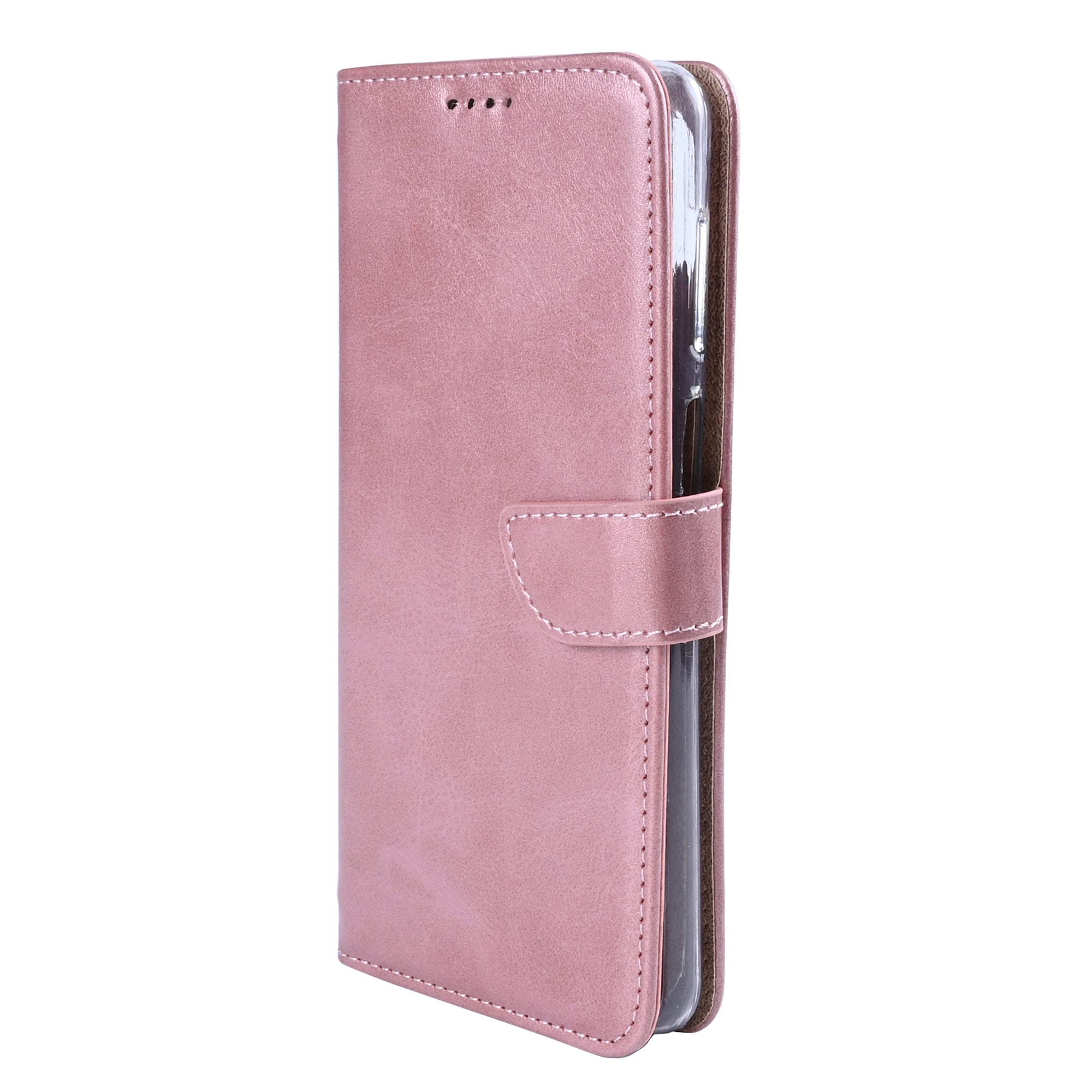 Rixus Bookcase For Xiaomi 17 Pink
