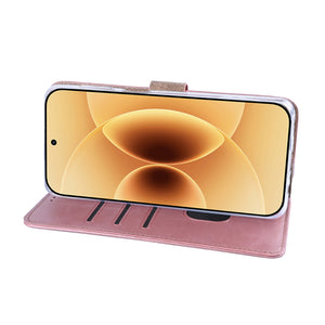 Rixus Bookcase For Xiaomi 17 Pink