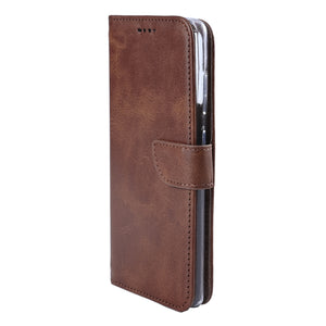 Rixus Bookcase For Xiaomi 17 Pro Brown