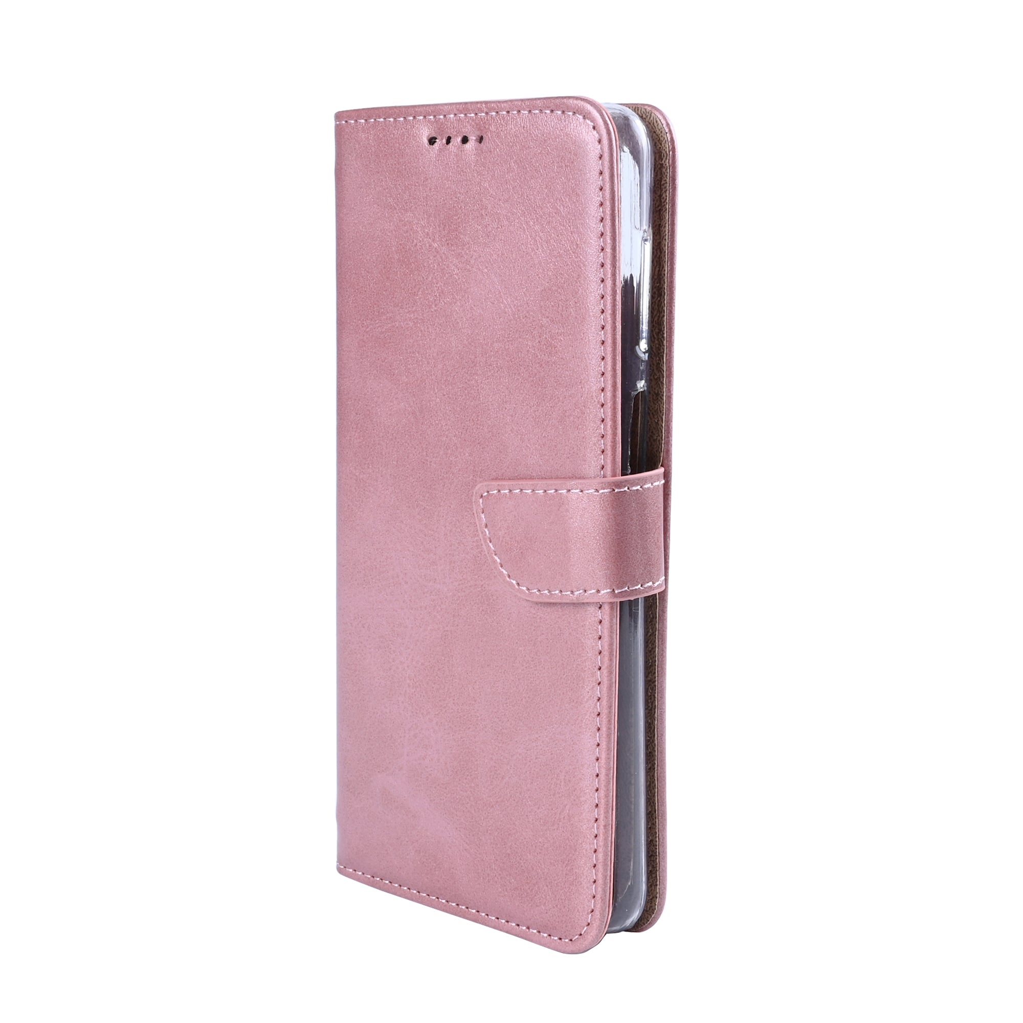 Rixus Bookcase For Xiaomi 17 Pro Pink