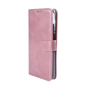 Rixus Bookcase For Xiaomi 17 Pro Pink