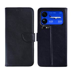 Rixus Bookcase For Xiaomi 17 Pro Max Black