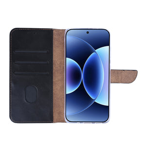 Rixus Bookcase For Xiaomi 17 Pro Max Black