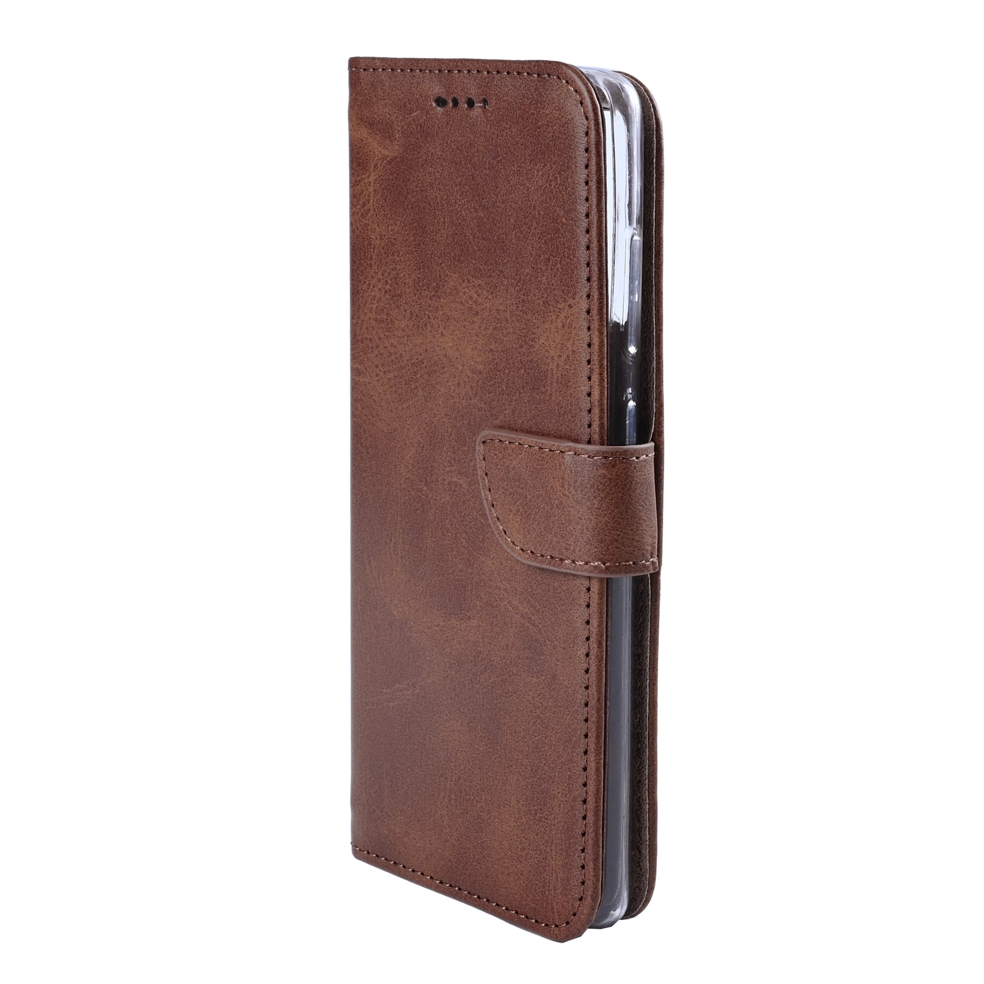 Rixus Bookcase For Xiaomi 17 Pro Max Brown