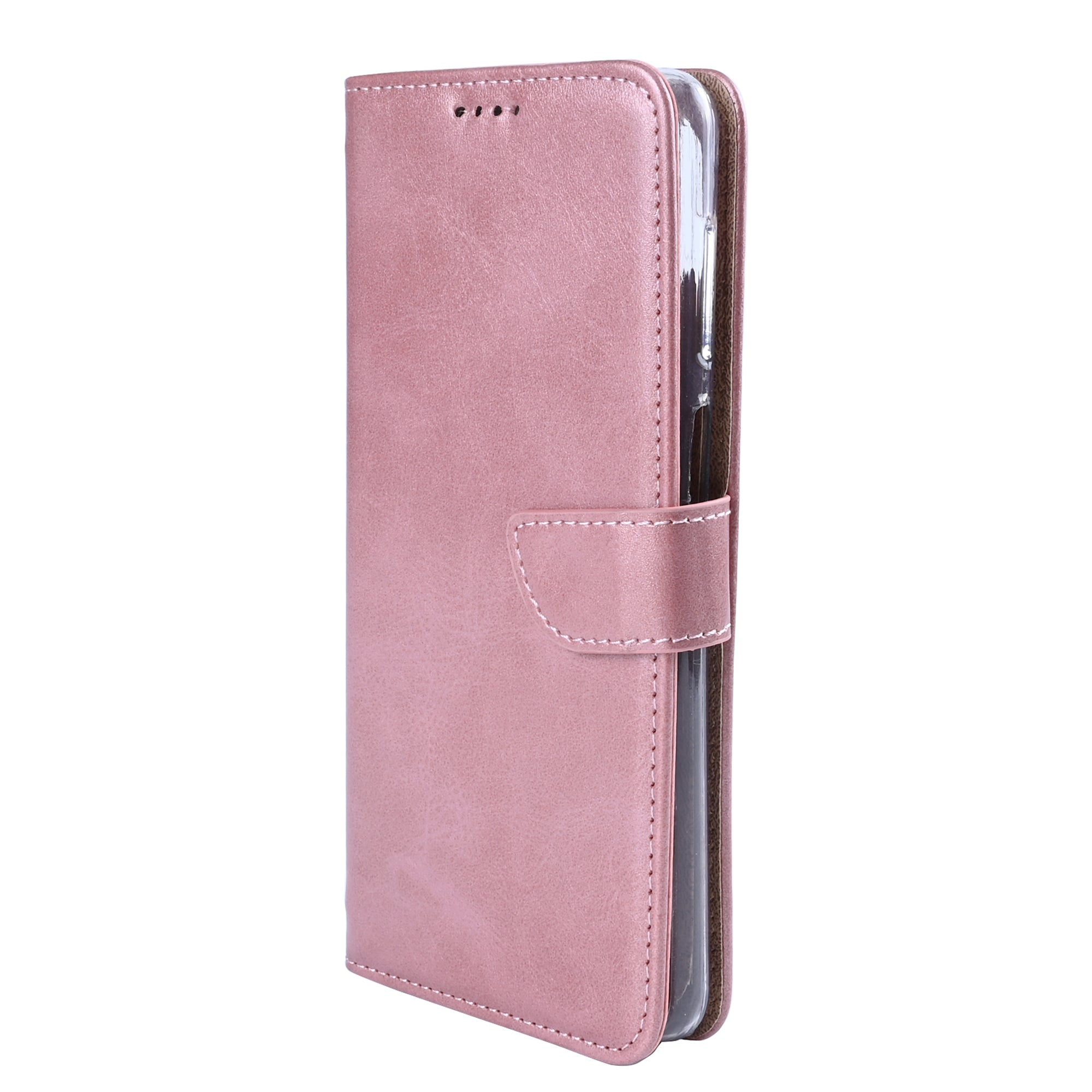 Rixus Bookcase For Xiaomi 17 Pro Max Pink