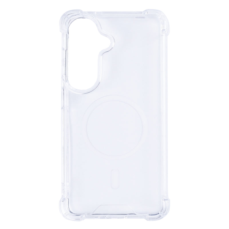 Rixus Anti-Burst Case With MagSafe For Samsung Galaxy S26 Transparent