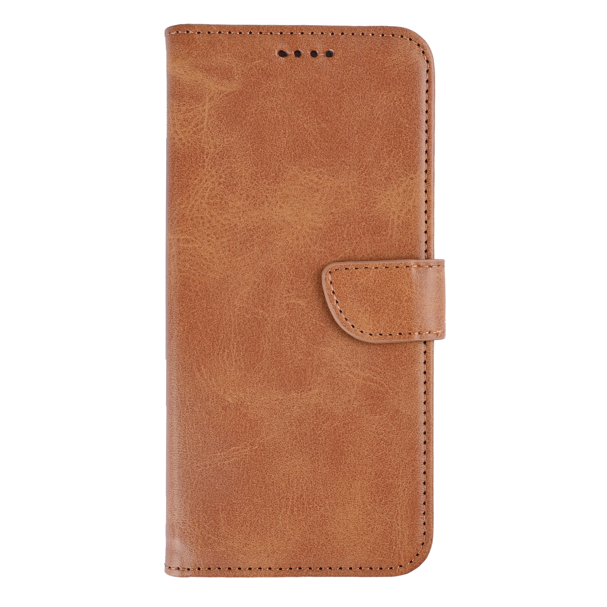 Rixus Bookcase For Samsung Galaxy S26 Light Brown