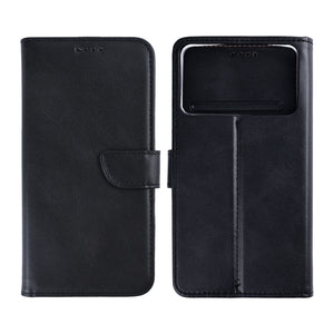 Rixus Bookcase For Samsung Galaxy S26 Ultra Black