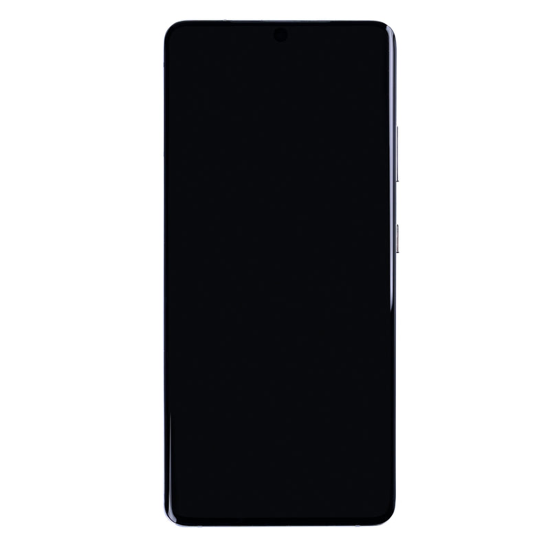 Samsung Galaxy S21 Ultra 5G G998B Display And Digitizer With Frame Phantom Silver Pre-Assembled