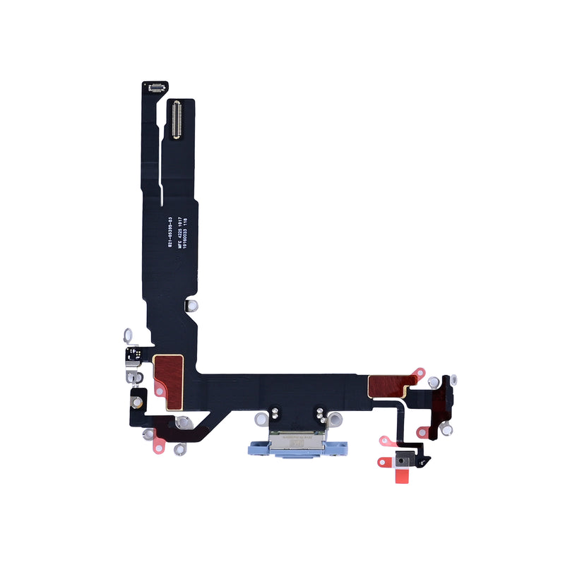 For Apple iPhone 17 System Charging Flex Mist Blue Pulled