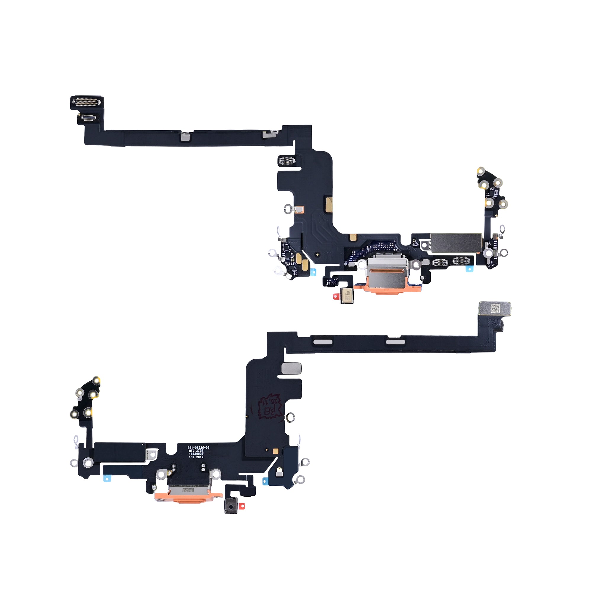 For Apple iPhone 17 Pro System Charging Flex Cosmic Orange Pulled