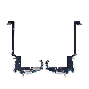 For Apple iPhone 17 Pro Max System Charging Flex Silver Pulled