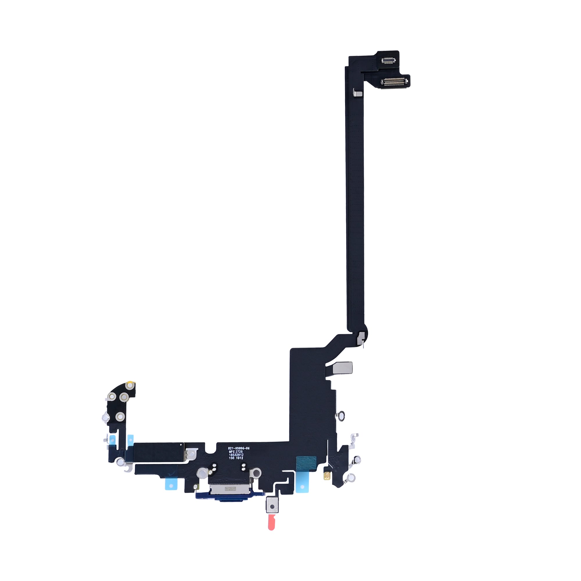 For Apple iPhone 17 Pro Max System Charging Flex Deep Blue Pulled