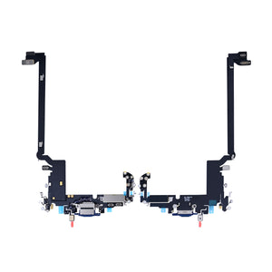 For Apple iPhone 17 Pro Max System Charging Flex Deep Blue Pulled