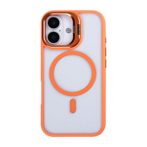 Rixus Classic 03 Case With MagSafe For Apple iPhone 17 Orange