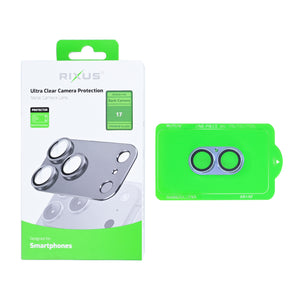 Rixus Ultra Clear Camera Protection For Apple iPhone 17 Mist Blue