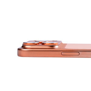 Rixus Ultra Clear Camera Protection For Apple iPhone 17 Pro Cosmic Orange