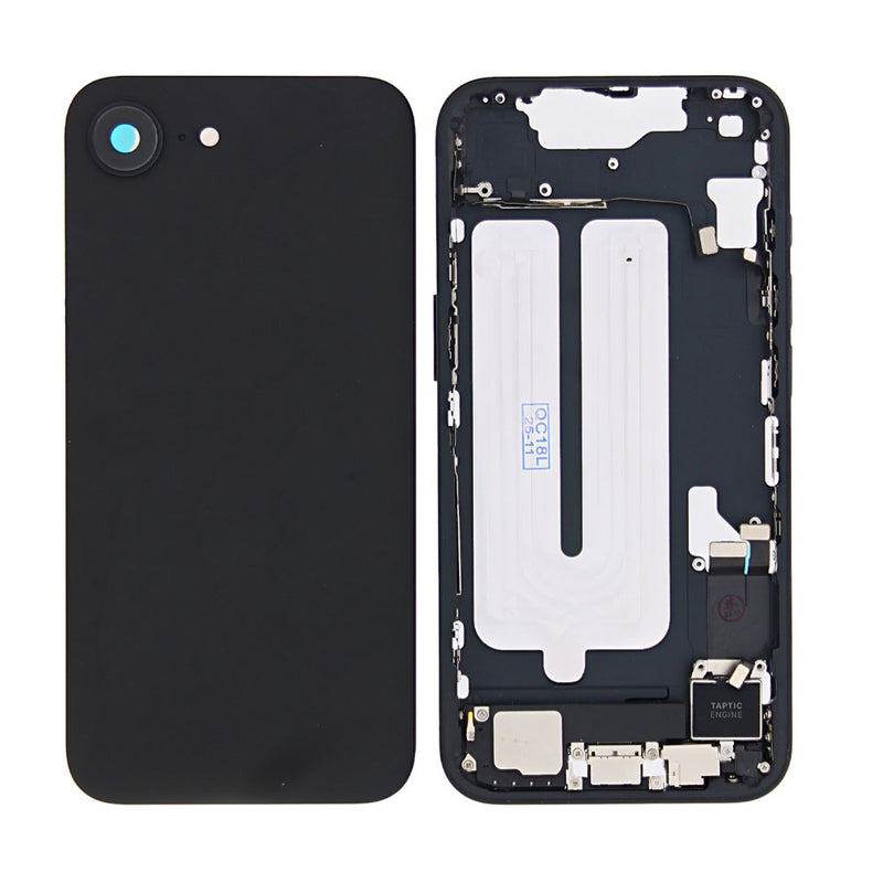 For Apple iPhone 16e Housing With Small Parts Black OEM