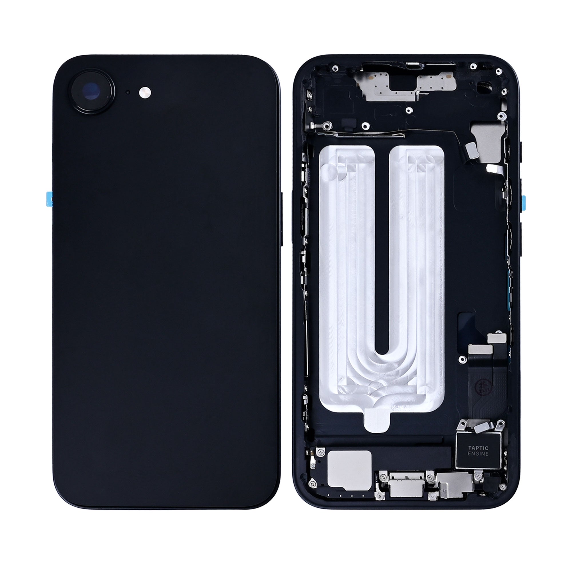 For Apple iPhone 16e Housing With Small Parts Black OEM