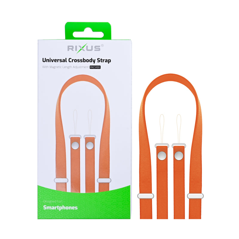 Rixus RXCS10O Universal Crossbody Strap Orange