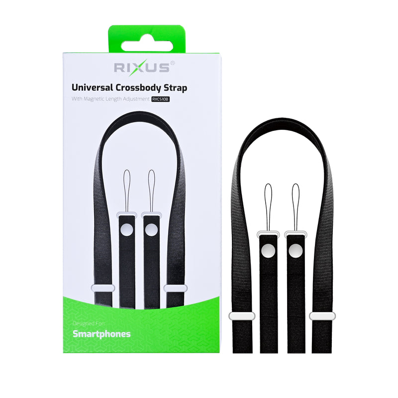 Rixus RXCS10B Universal Crossbody Strap Black