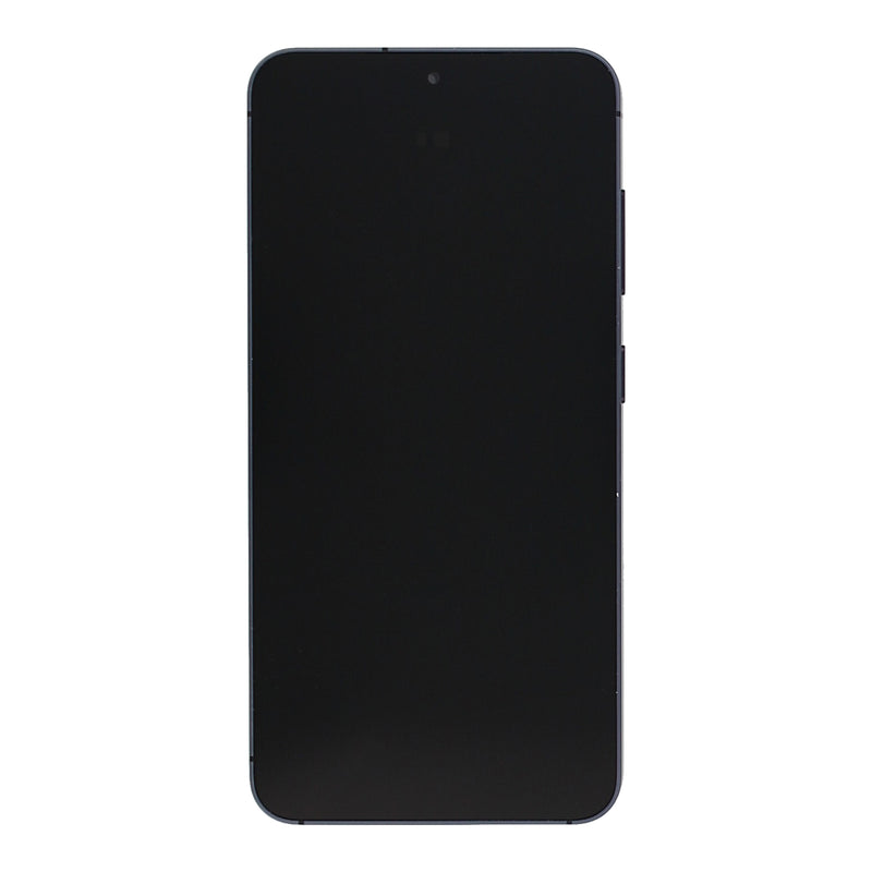 Samsung Galaxy S25 S931B Display And Digitizer With Frame Blue Black Pre-Assembled
