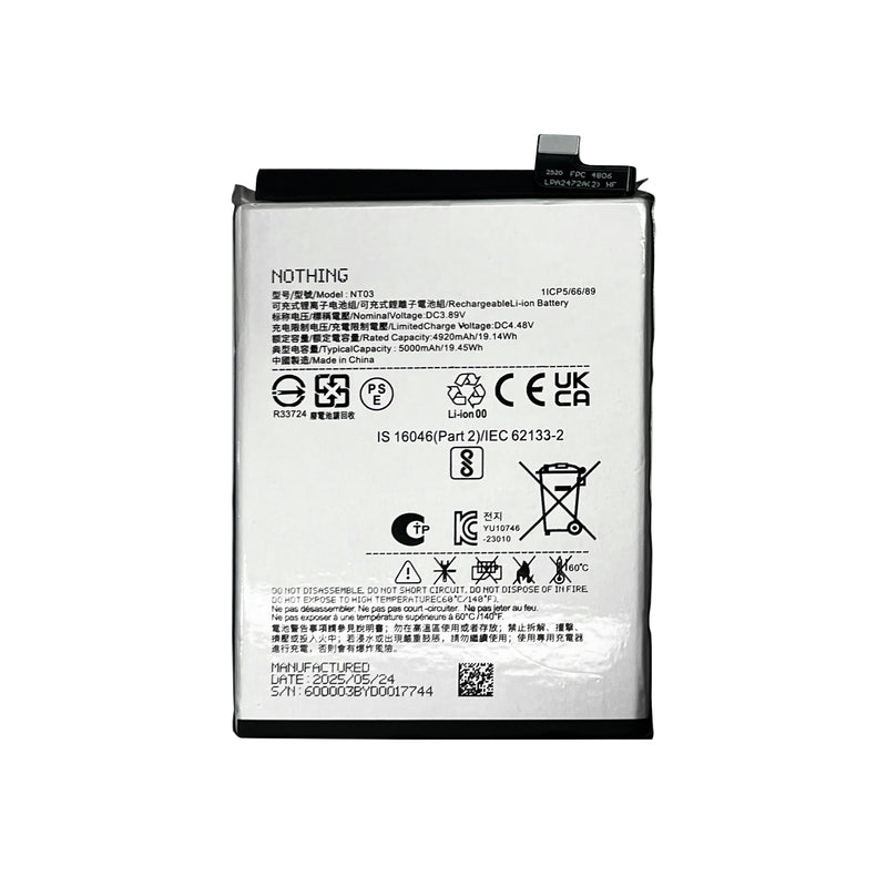 Nothing Phone 1, CMF Phone 1 Battery NT01 OEM