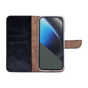 Rixus Bookcase For Google Pixel 10a Black