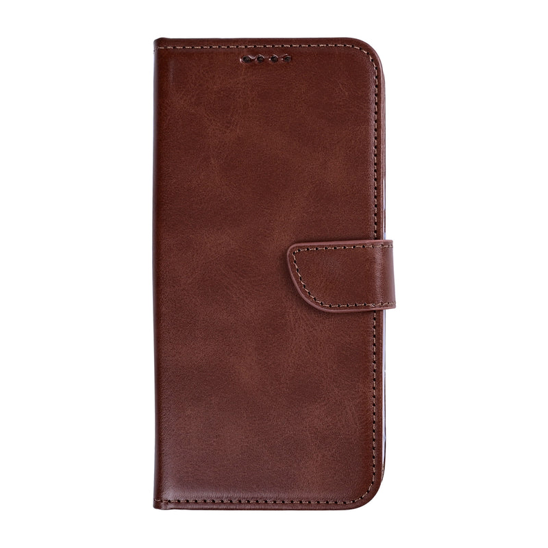 Rixus Bookcase For Google Pixel 10a Brown