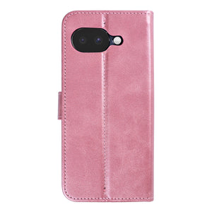 Rixus Bookcase For Google Pixel 10a Pink