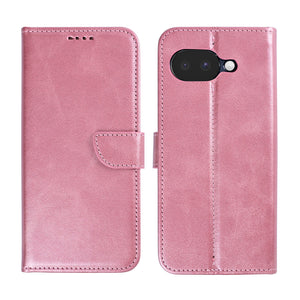 Rixus Bookcase For Google Pixel 10a Pink