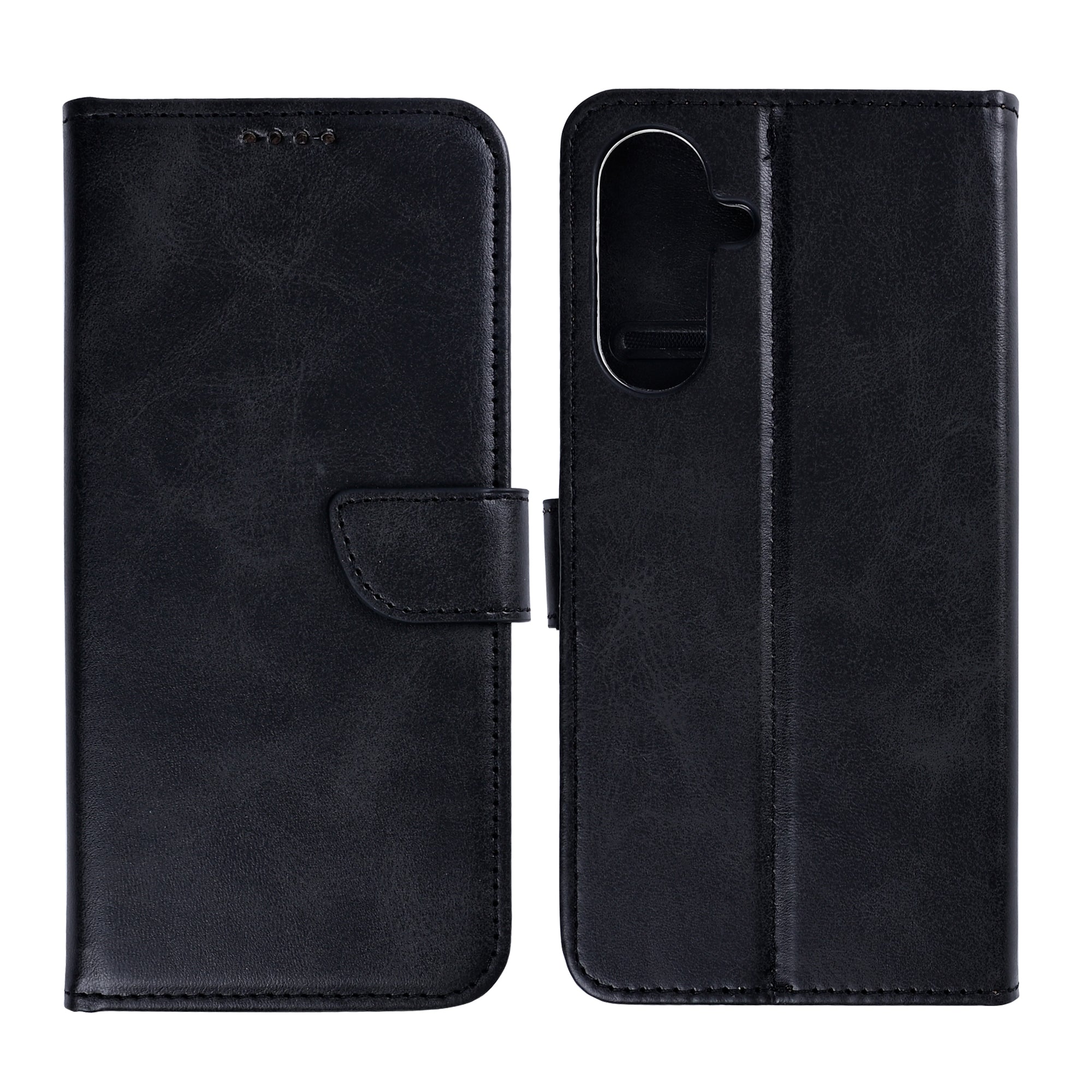 Rixus Bookcase For Samsung Galaxy S26 Plus Black
