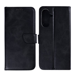 Rixus Bookcase For Samsung Galaxy S26 Plus Black