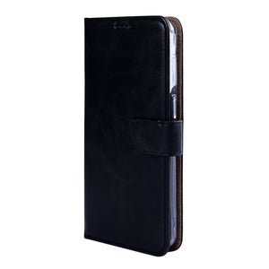 Rixus Bookcase For Samsung Galaxy S26 Plus Black