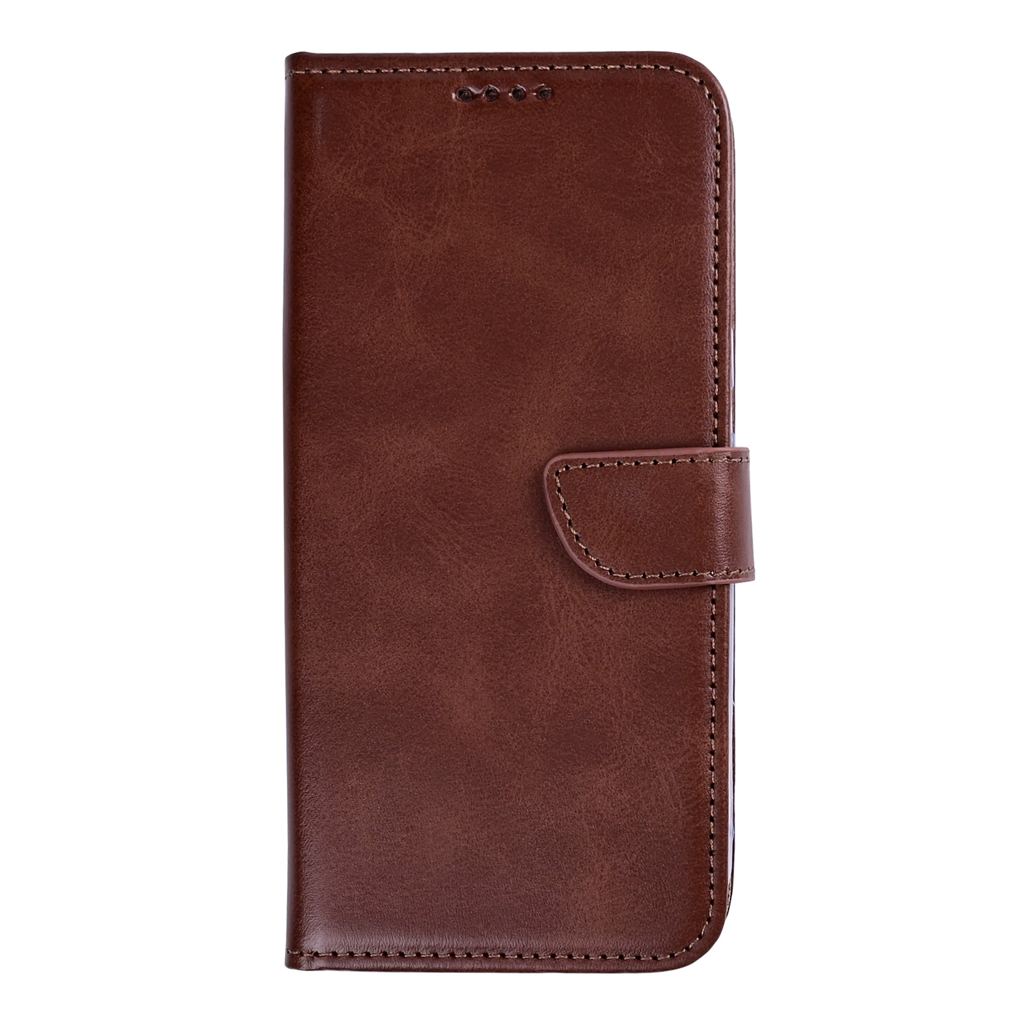 Rixus Bookcase For Samsung Galaxy S26 Plus Brown