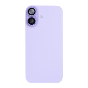 For Apple iPhone 17 Back Glass With NFC, Enlarged Camera Frame Lavender Pulled