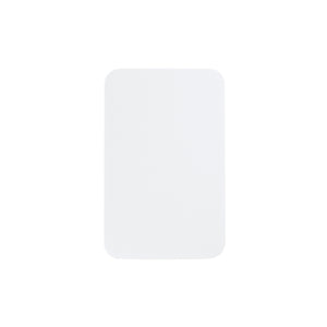 For Apple iPhone 17 Pro Back Glass With NFC Silver Pulled