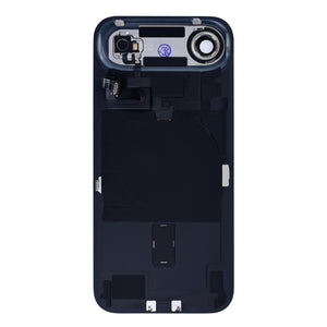 For Apple iPhone 17 Air Back Glass With NFC, Enlarged Camera Frame Light Gold Pulled