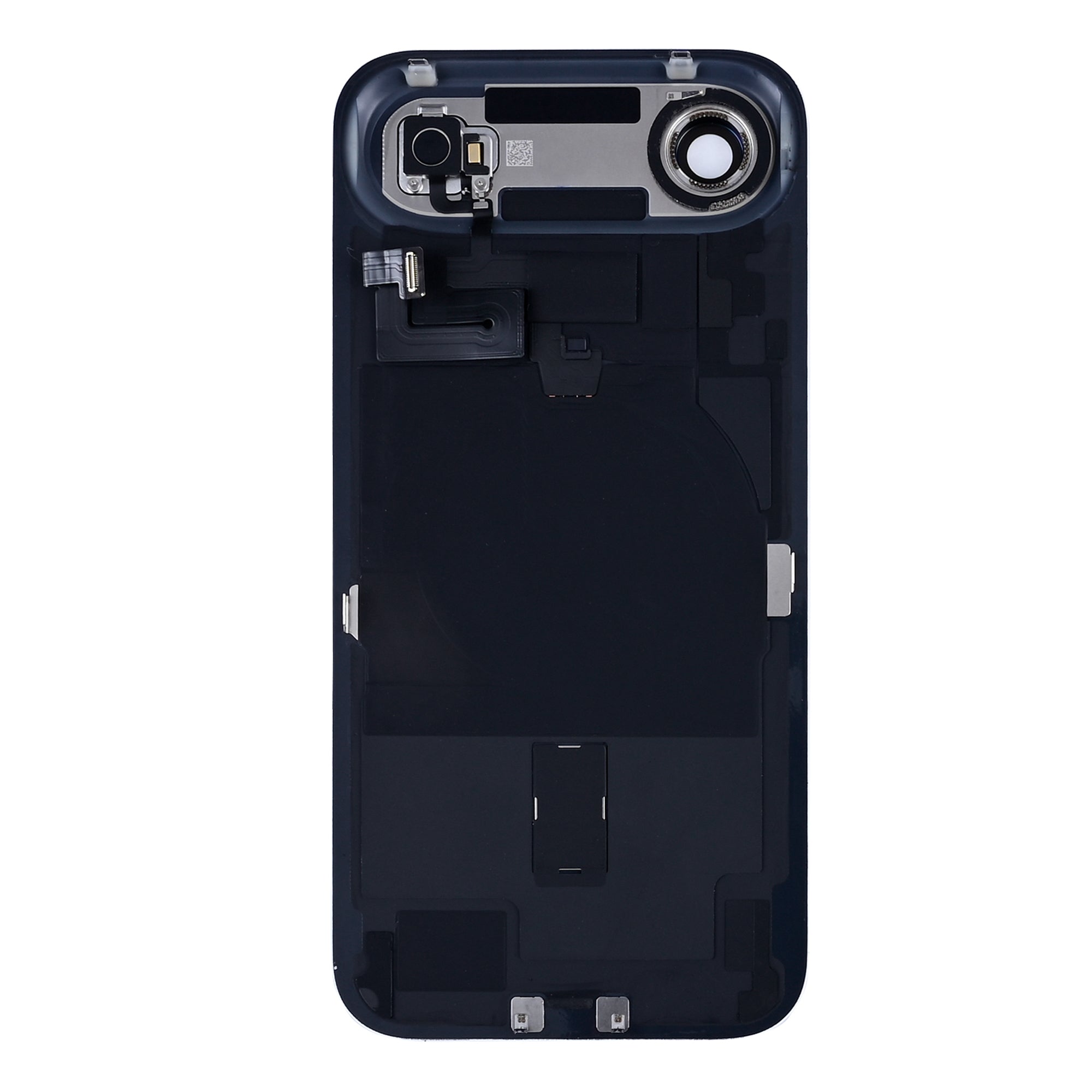 For Apple iPhone 17 Air Back Glass With NFC, Enlarged Camera Frame Sky Blue Pulled