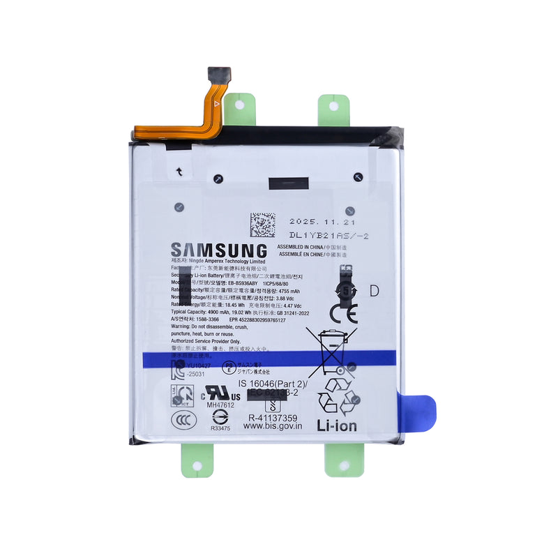 Samsung Galaxy S25 Plus S936B, S25 FE S731B Battery EB-BS936ABE Original Bulk