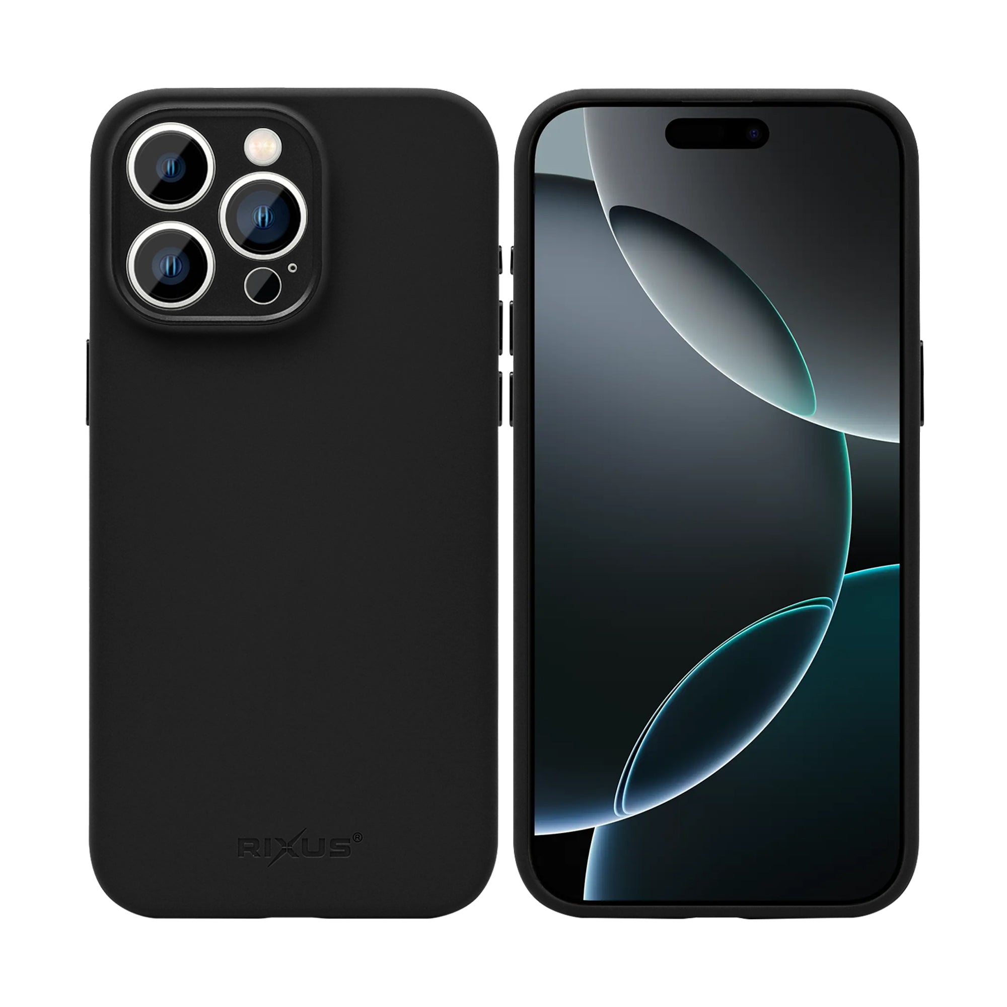 Rixus ProShield Case For Apple iPhone 16 Pro Black