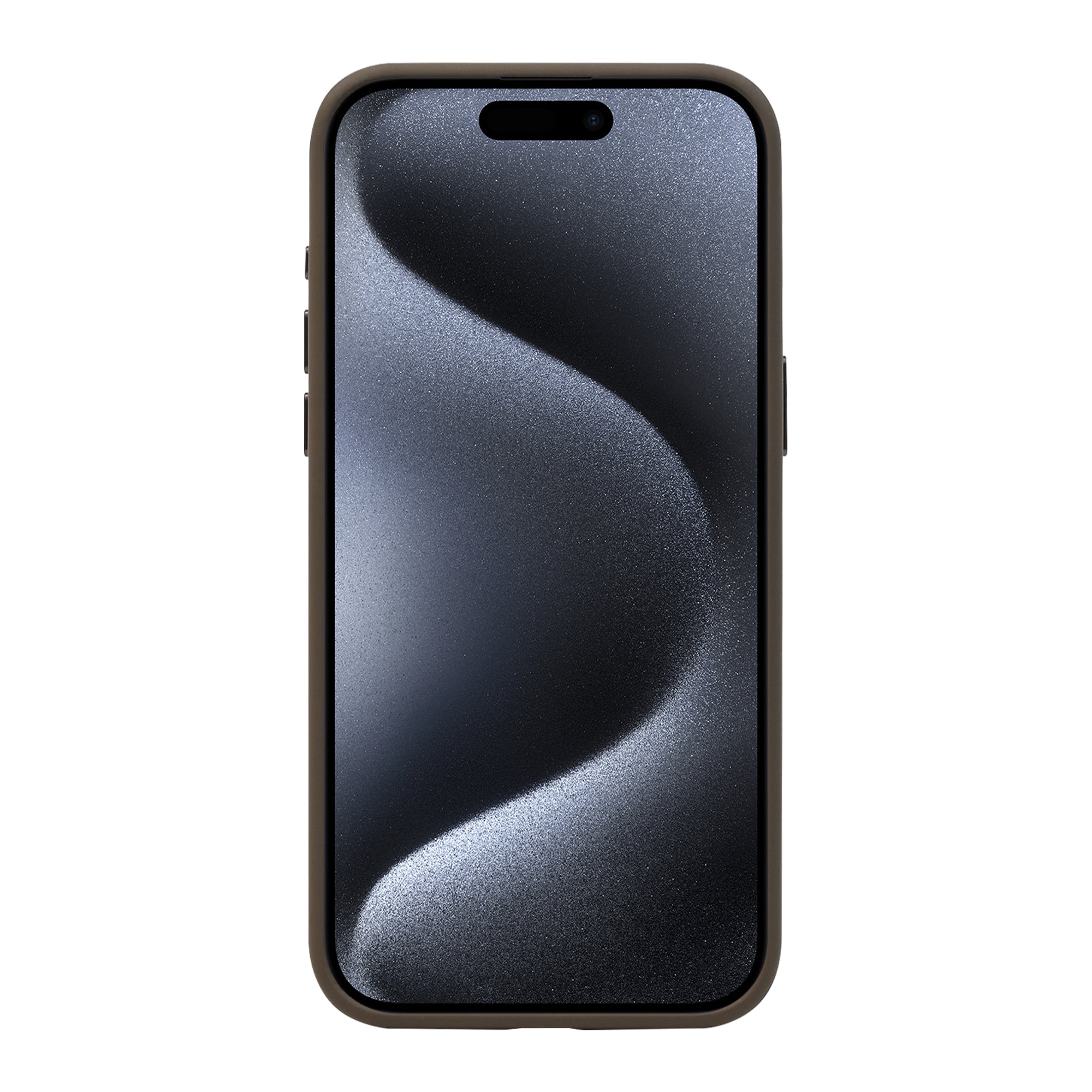 Rixus ProShield Case For Apple iPhone 15 Pro Max Dark Brown