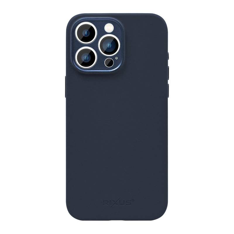 Rixus ProShield Case For Apple iPhone 15 Pro Max Dark Blue