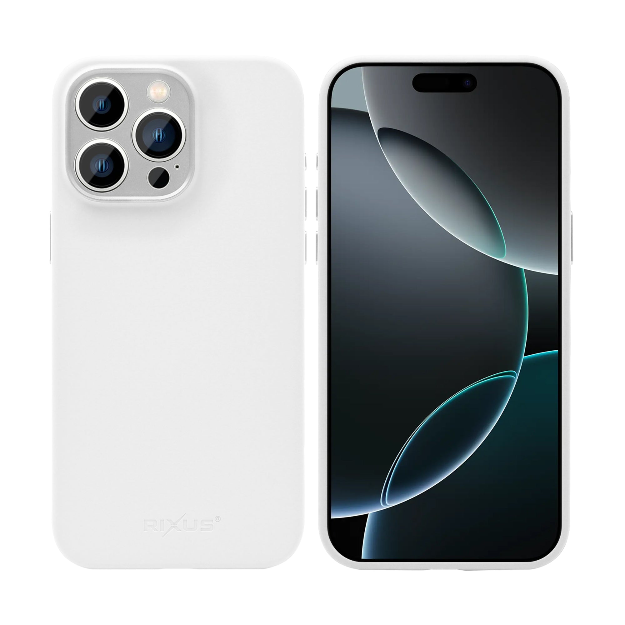 Rixus ProShield Case For Apple iPhone 16 Pro White