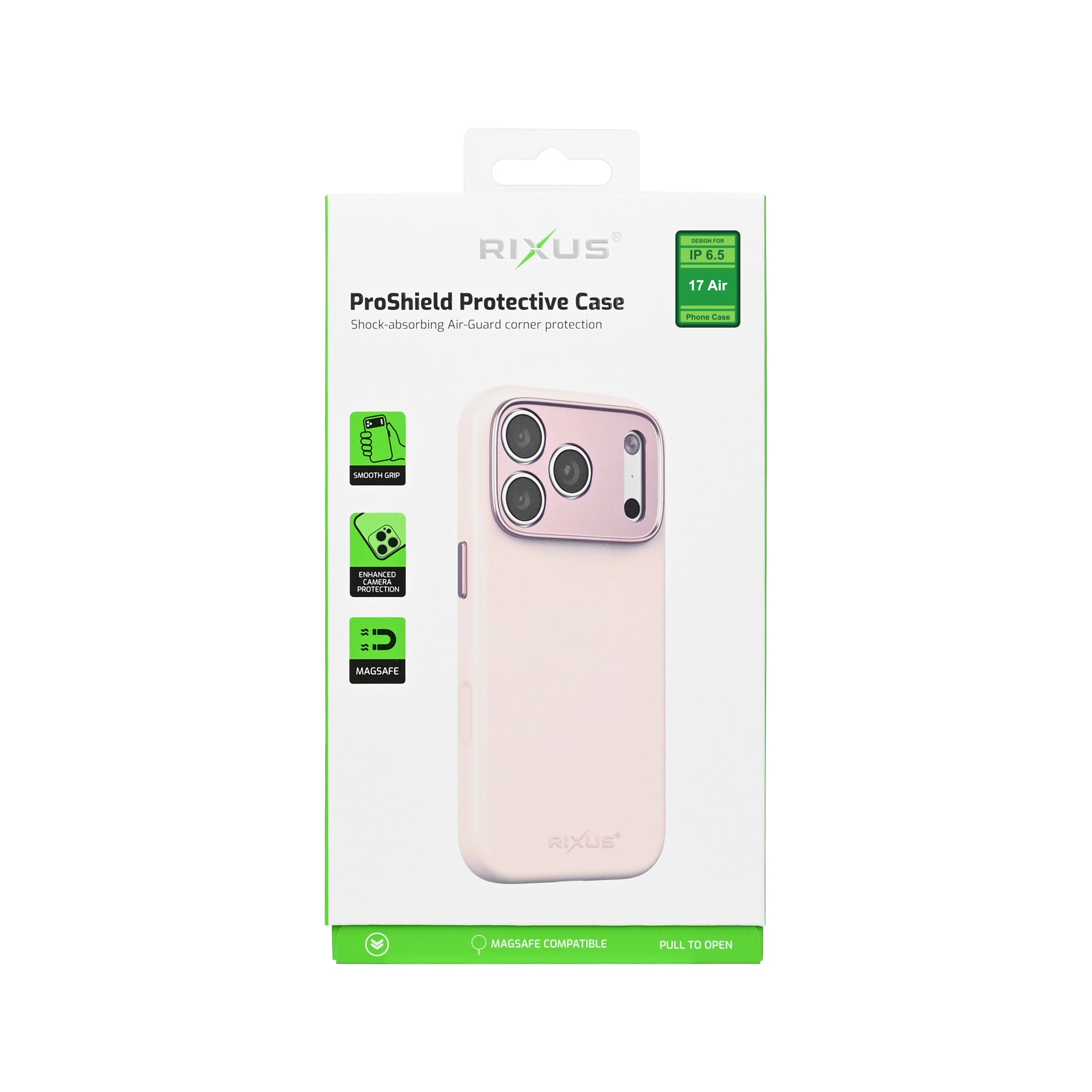 Rixus ProShield Case For Apple iPhone 17 Air Pink