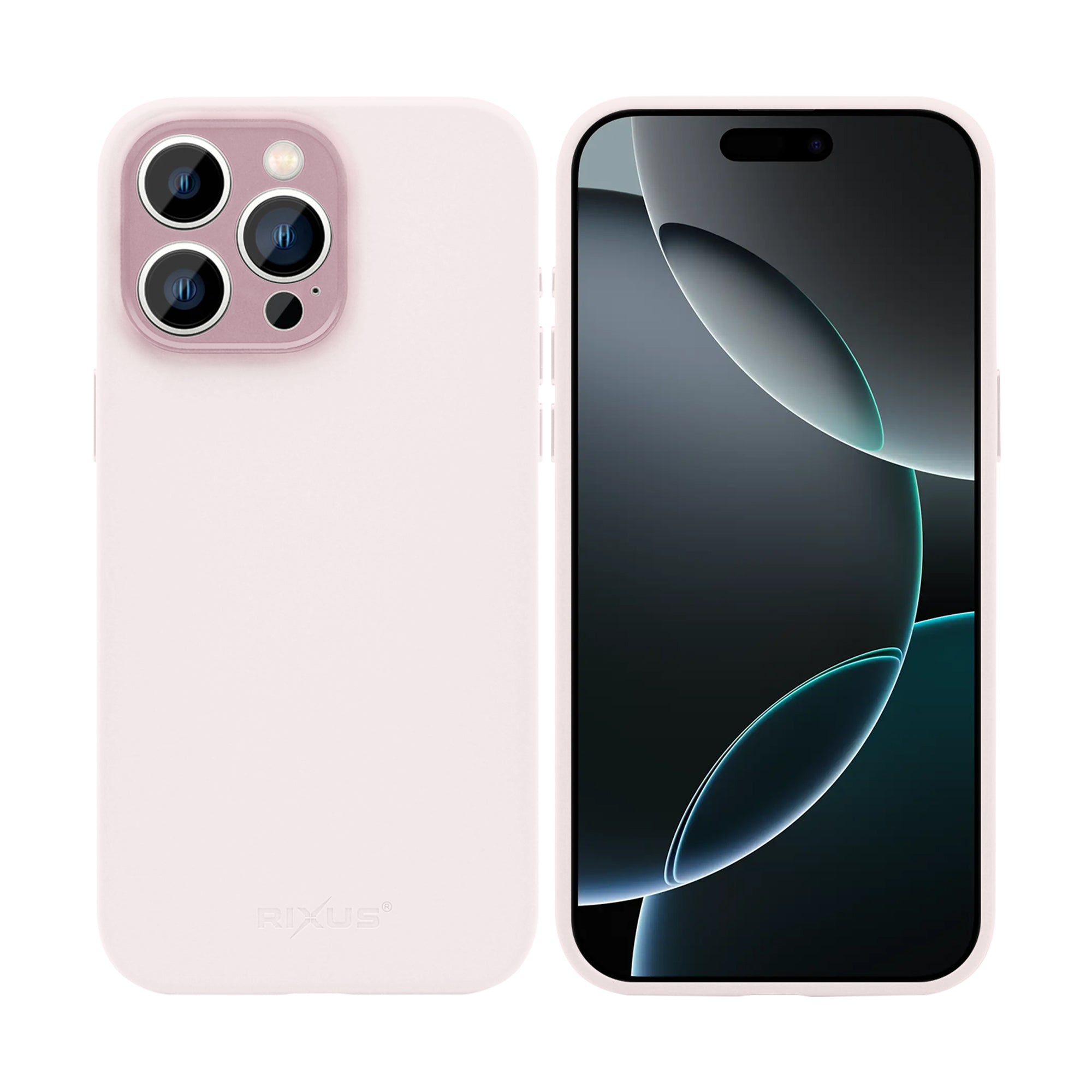 Rixus ProShield Case For Apple iPhone 16 Pro Pink