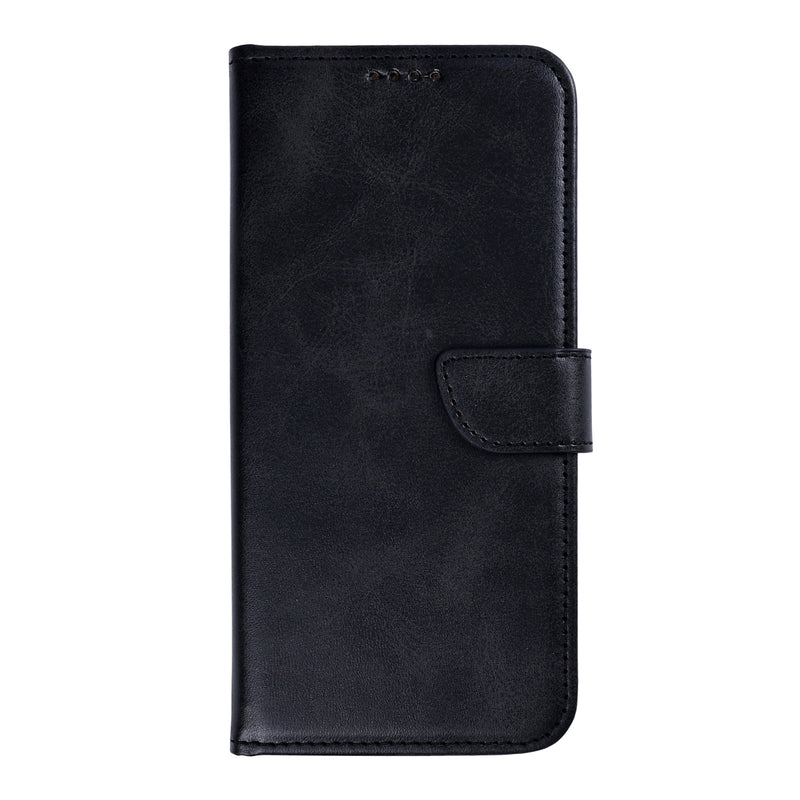 Rixus Bookcase For Samsung Galaxy A27 Black