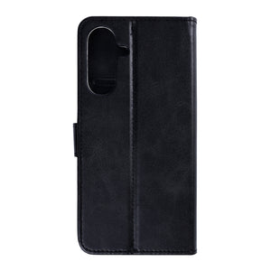 Rixus Bookcase For Samsung Galaxy A57 Black