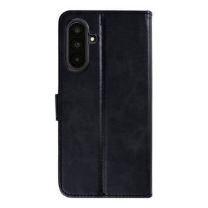 Rixus Bookcase For Samsung Galaxy A57 Black