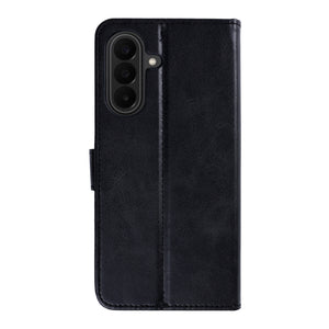 Rixus Bookcase For Samsung Galaxy A27 Black